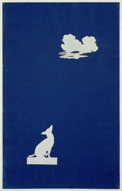 Ein Hund heult den Mond an von Philipp Otto Runge