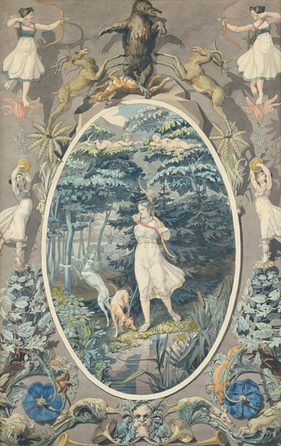 Die Freude der Jagd, 1808-9 von Philipp Otto Runge