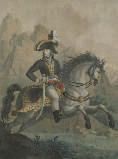 Bonaparte (1769-1821) 1. Konsul, nach einem Gemälde von Andrea Appiani (1754-1817) graviert von J.J.F. Tafsaert von Philippe Auguste Hennequin