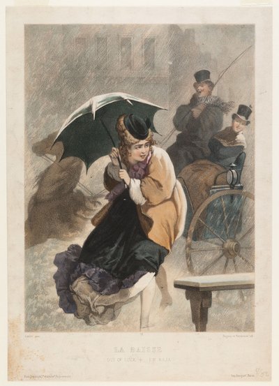 Pech gehabt La Baisse, Ende des 19. Jahrhunderts von Philippe Jacques Linder