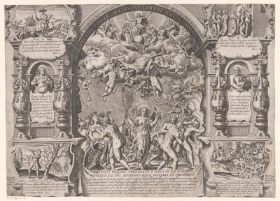 Jüngstes Gericht mit Präfigurationen von Philippe Thomassin