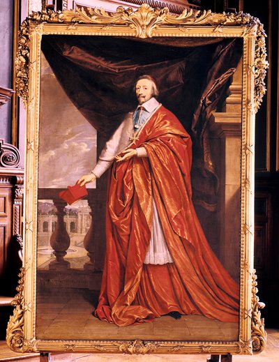 Kardinal Richelieu, französischer Prälat und Staatsmann, 1640 von Philippe de Champaigne