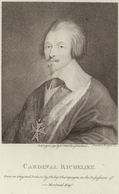 Porträt von Kardinal Richelieu von Philippe de Champaigne