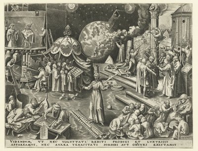 Mäßigkeit Die sieben Tugenden (Serientitel) von Philips Galle
