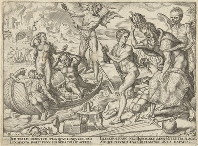 Reichtum ist wertlos nach dem Tod von Philips Galle