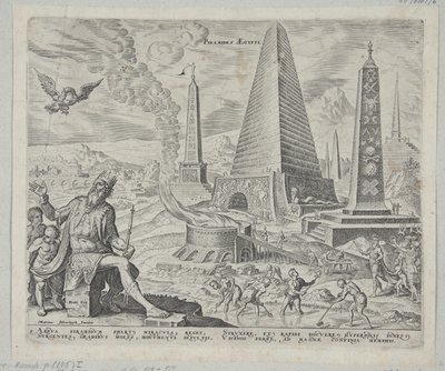 Die Pyramiden von Ägypten von Philips Galle