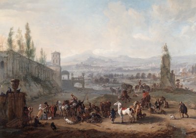 Die Rückkehr von der Jagd, nach ca. 1650 von Philips Wouwermans or Wouwerman