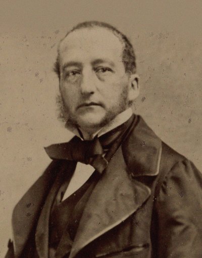 Porträt des Pianisten und Komponisten Sigismund Thalberg 1812-1871, ca. 1860 von Photo studio Nadar.