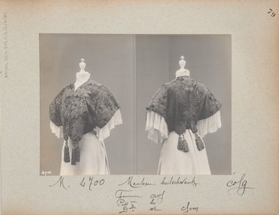 Albumseite: House of Worth, Jacke von Photographer French