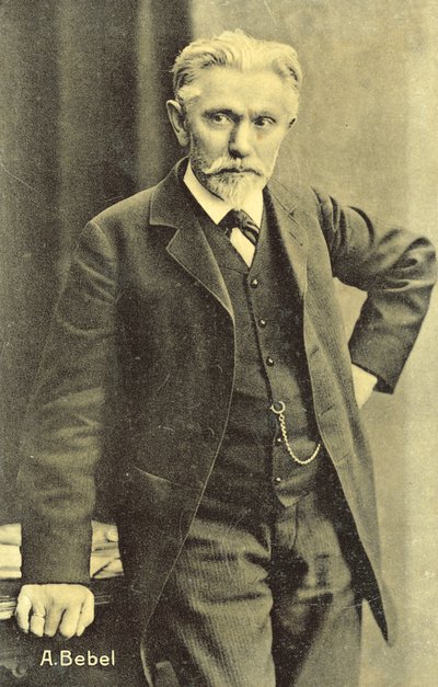 August Bebel, deutscher sozialistischer Politiker von Photographer German