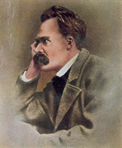 Friedrich Nietzsche, deutscher Philosoph von Photographer German
