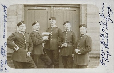Gruppe deutscher Soldaten von Photographer German
