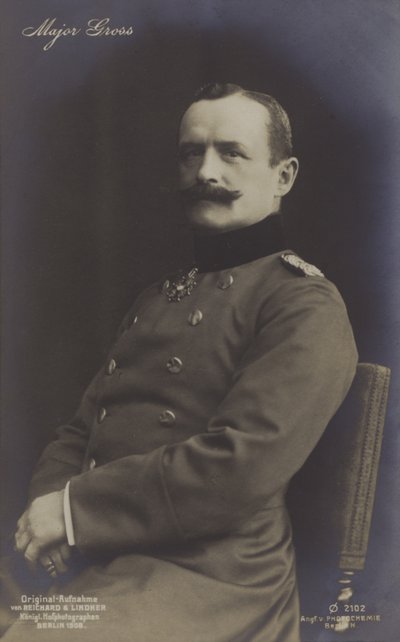 Hans Georg Friedrich Groß, deutscher Ballonfahrer und Luftschiffkonstrukteur von Photographer German