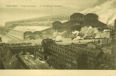 Krupp-Werke, Essen, Ruhr, Deutschland von Photographer German