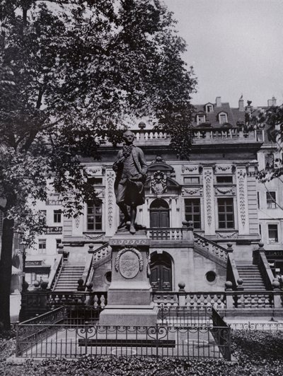 Leipzig: Goethe-Denkmal auf dem Naschmarkt von Photographer German