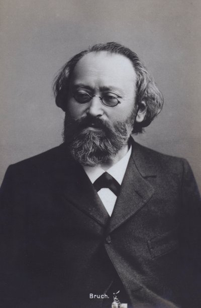 Max Bruch, deutscher Dirigent und Komponist von Photographer German