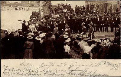Foto Ziegenhals Schlesien, Kaiserin Auguste Viktoria von Photographer German
