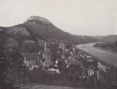 Stadt und Festung Königstein von Photographer German