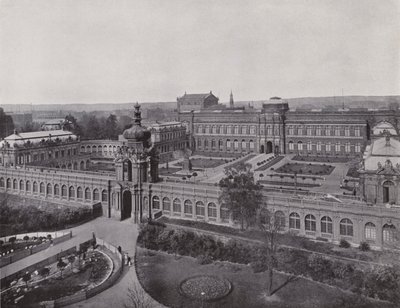 Zwinger, Totalansicht von Photographer German