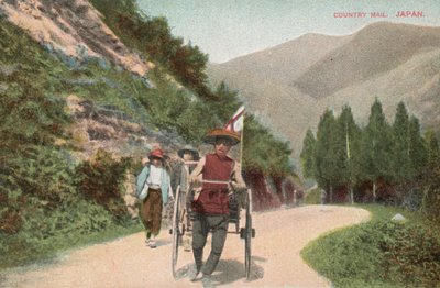 Postzustellung im ländlichen Japan von Photographer Japanese