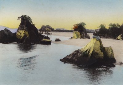 Japan, ca. 1912: Matsushima, im Binnenmeer, eine der drei berühmten Szenen Japans von Photographer Japanese