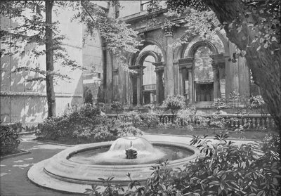 Bank of England Brunnen, City of London, ca. 1910 von Pictorial Agency