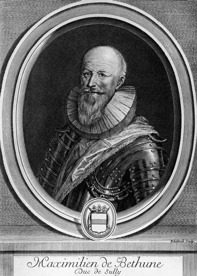 Porträt von Maximilien de Béthune von Blaise Nicolas Le Sueur