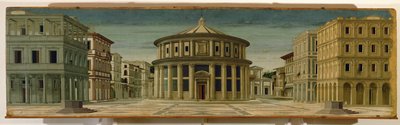 Ideale Stadt, genannt die Stadt Gottes von Piero della Francesca