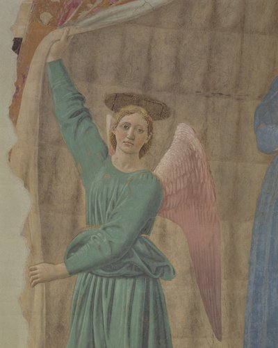 Die Madonna del Parto, ca. 1450-70 (Detail) (nach der Restaurierung) von Piero della Francesca