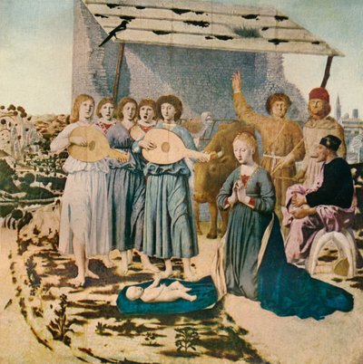 Die Geburt Christi, um 1470, 1911 von Piero della Francesca