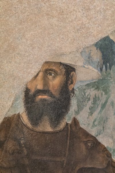 Sieg von Konstantin über Maxentius (Detail) von Piero della Francesca