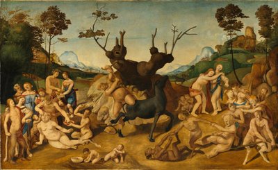 Die Missgeschicke des Silenus von Piero di Cosimo