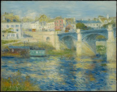 Brücke bei Chatou von Pierre-Auguste Renoir