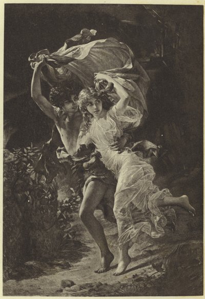 Der Sturm von Pierre Auguste Cot von Pierre Auguste Cot