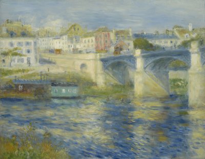 Brücke bei Chatou von Pierre Auguste Renoir