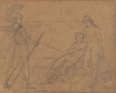 Hektor und Paris von Pierre Auguste Renoir