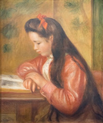 Mademoiselle Genevieve Caillebotte, die zukünftige Madame Chardeau von Pierre Auguste Renoir