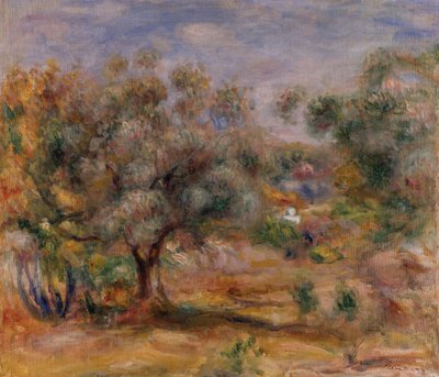 Olivenbaum in Les Collettes, ca. 1910-15 von Pierre-Auguste Renoir