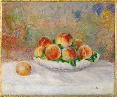 Pfirsiche von Pierre Auguste Renoir