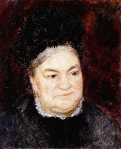 Porträt einer alten Frau von Pierre Auguste Renoir