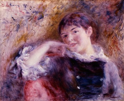 Der Träumer von Pierre-Auguste Renoir