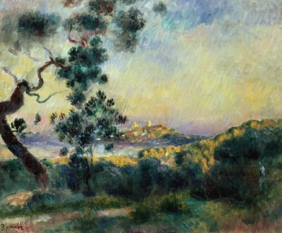 Ansicht von Antibes von Pierre Auguste Renoir