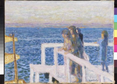 Landungssteg in Cannes von Pierre Bonnard