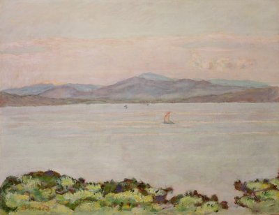 Der Golf zwischen La Napoule und St. Raphael von Pierre Bonnard