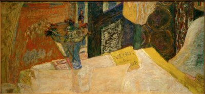 Stillleben mit Blumenstrauß (Die Venus von Kyrene) von Pierre Bonnard