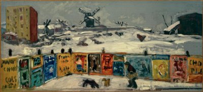 Palisade, die Plakate von Pierre Bonnard