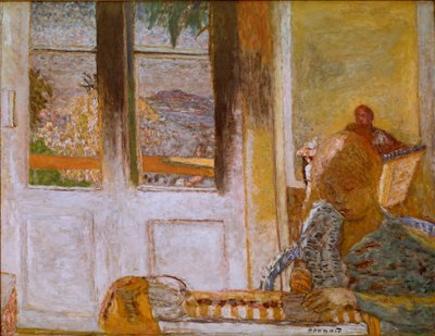Das französische Fenster (Morgen in Le Cannet) von Pierre Bonnard