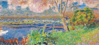Die Seine bei Vernon, ca. 1923 von Pierre Bonnard