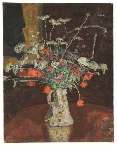 Wiesenblumen, Dolden und Mohn, um 1912 von Pierre Bonnard