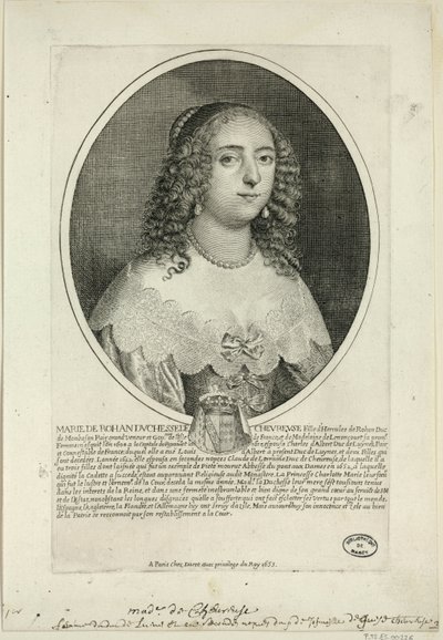 Marie de Rohan, Herzogin von Chevreuse von Pierre Daret
